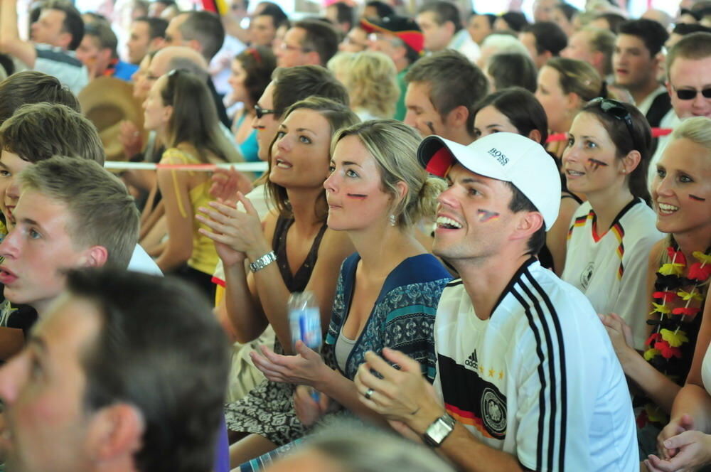 WM 2010 Deutschland - Argentinien