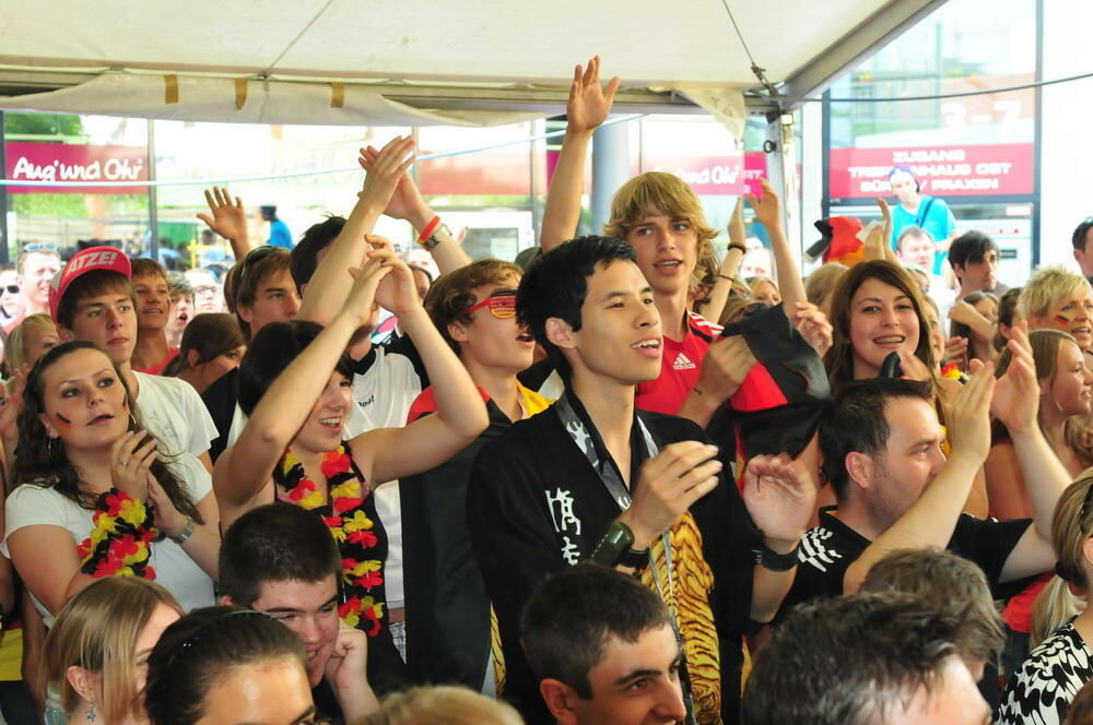 WM 2010 Deutschland - Argentinien