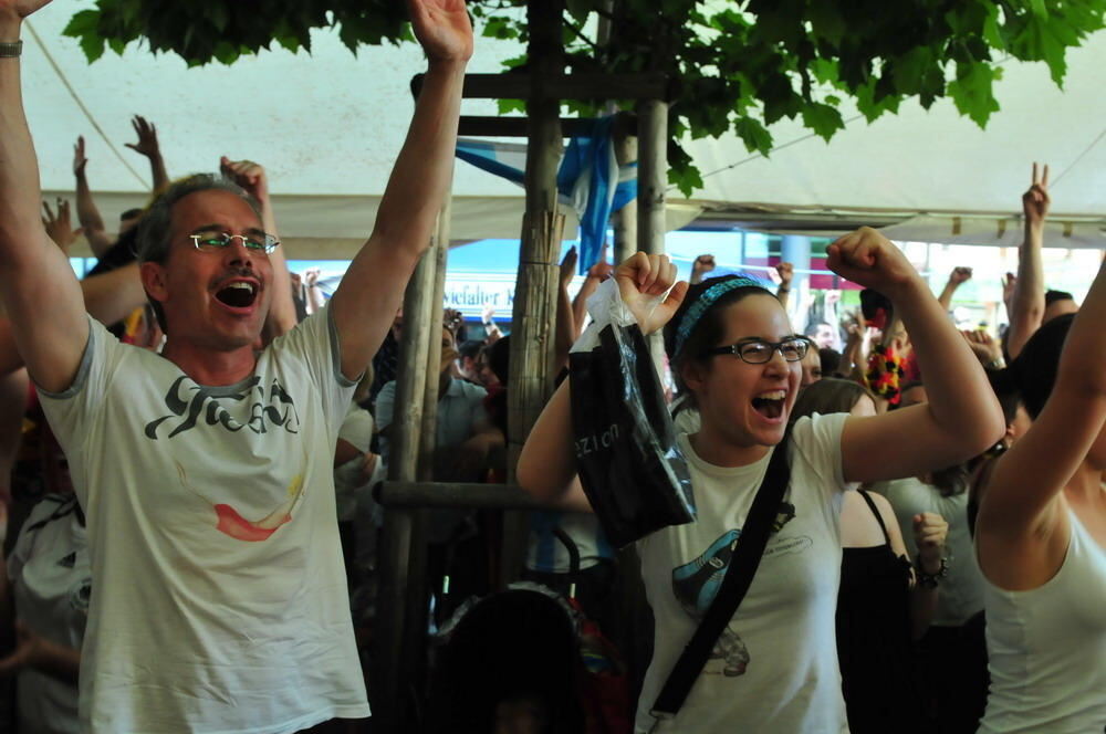 WM 2010 Deutschland - Argentinien