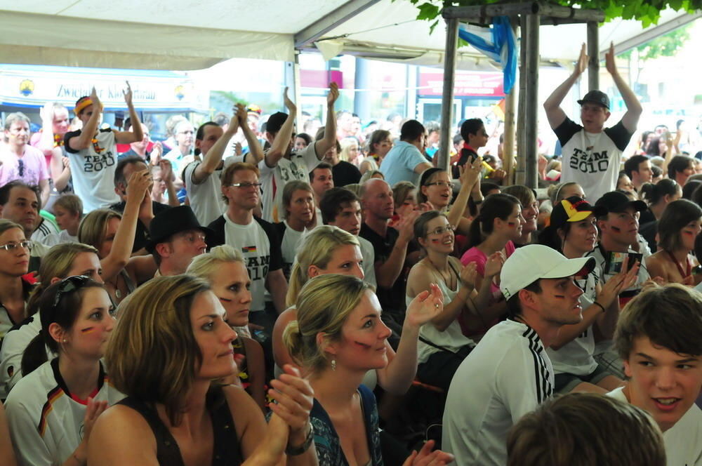 WM 2010 Deutschland - Argentinien