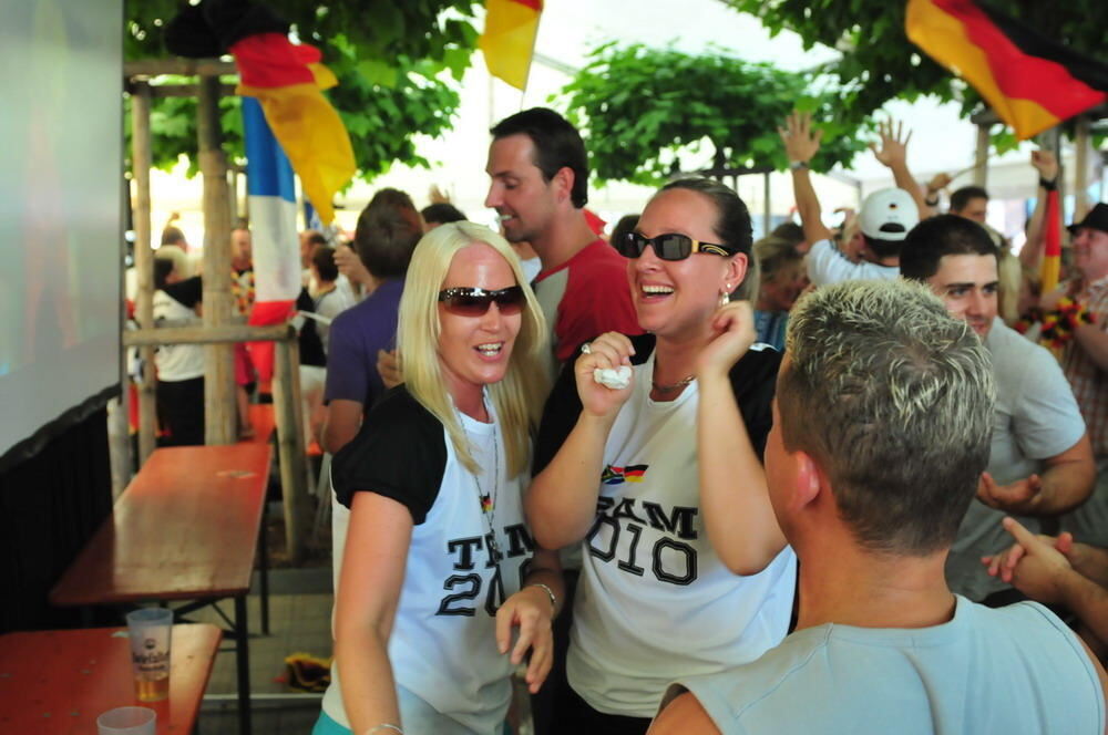 WM 2010 Deutschland - Argentinien