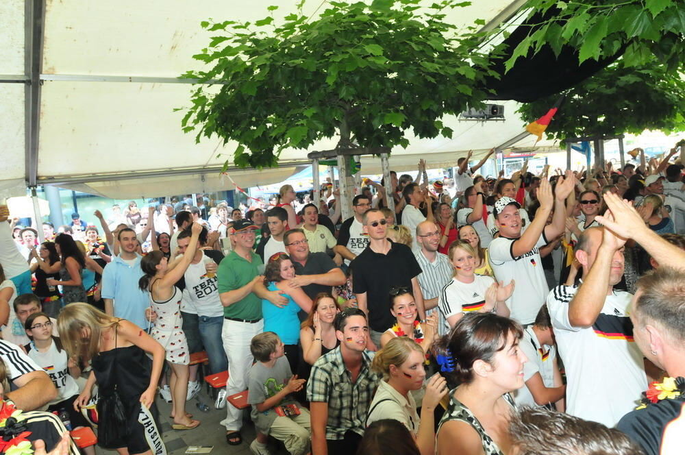 WM 2010 Deutschland - Argentinien