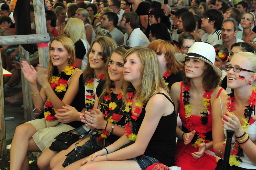 WM 2010 Deutschland - Argentinien