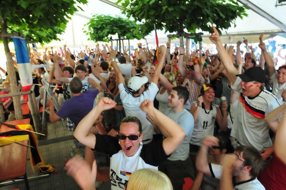 WM 2010 Deutschland - Argentinien