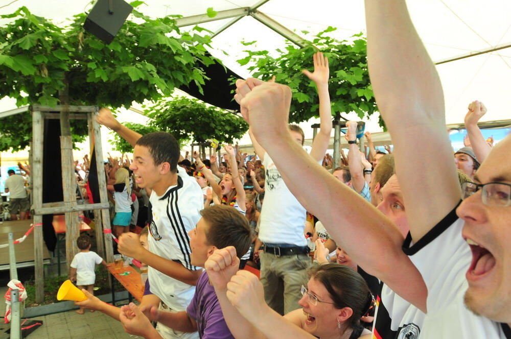 WM 2010 Deutschland - Argentinien