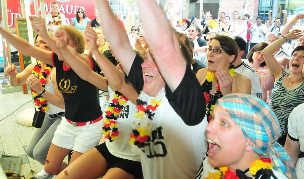 WM 2010 Deutschland - Argentinien