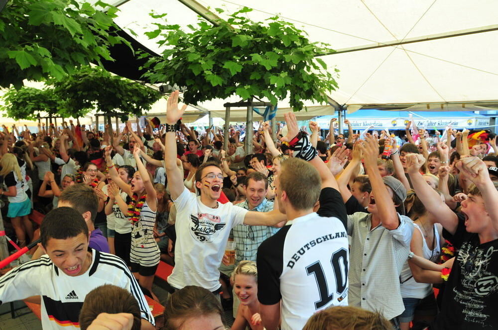 WM 2010 Deutschland - Argentinien