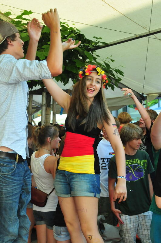 WM 2010 Deutschland - Argentinien