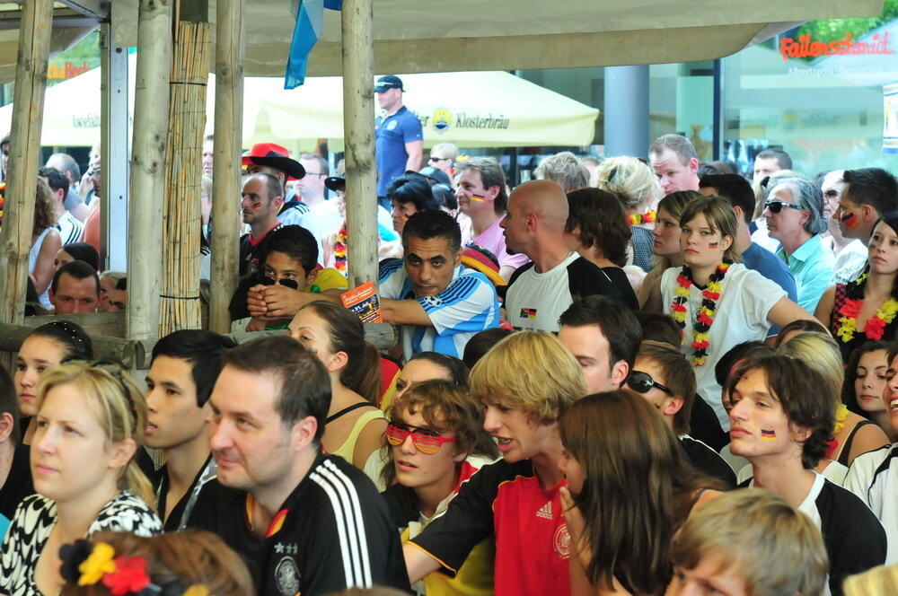 WM 2010 Deutschland - Argentinien