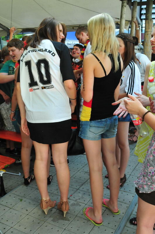 WM 2010 Deutschland - Argentinien