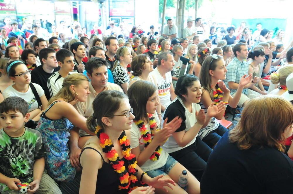 WM 2010 Deutschland - Argentinien