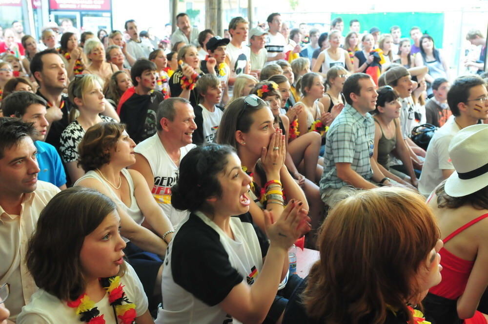 WM 2010 Deutschland - Argentinien