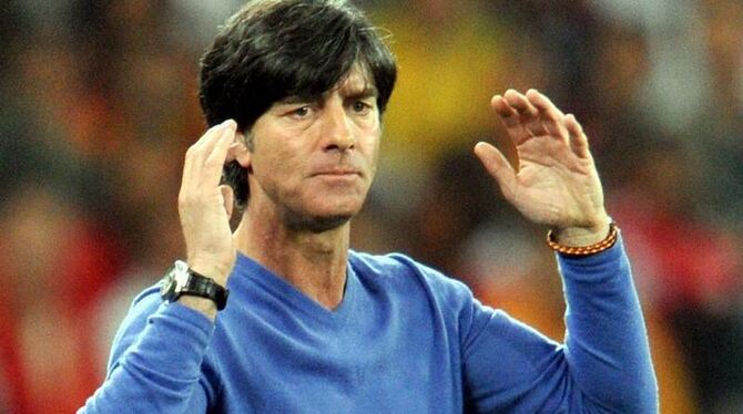 Bundestrainer Löw nach dem WM-Aus enttäuscht.