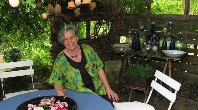 Hilde Franz liebt ihren Garten - und viele andere tun das auch.