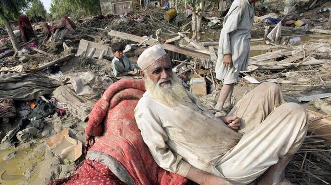 Millionen Menschen warten in Pakistan noch immer auf Hilfe.