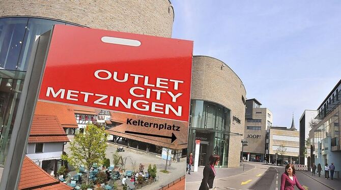 Die Metzinger Outlet-City.