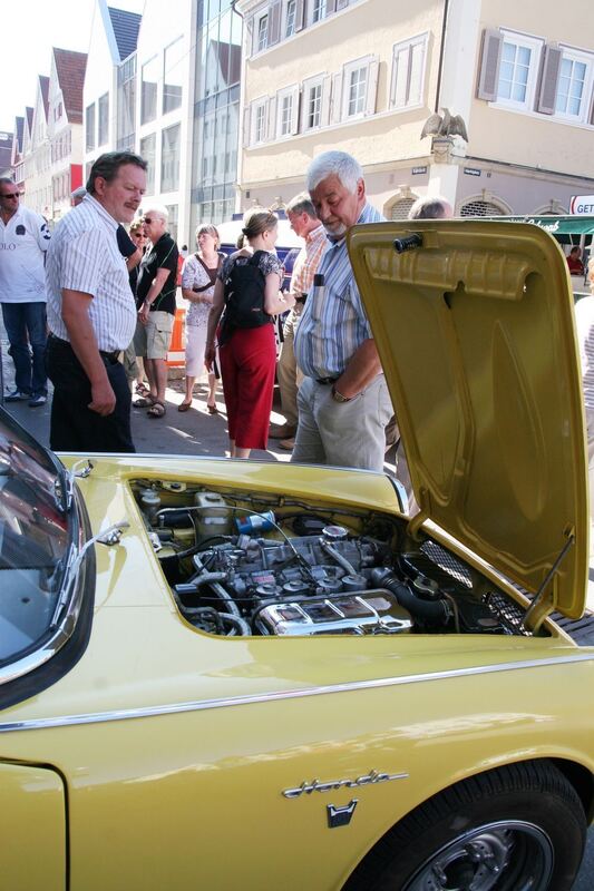Oldtimertag auf dem Reutlinger Marktplatz August 2010
