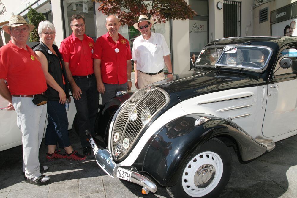Oldtimertag auf dem Reutlinger Marktplatz August 2010
