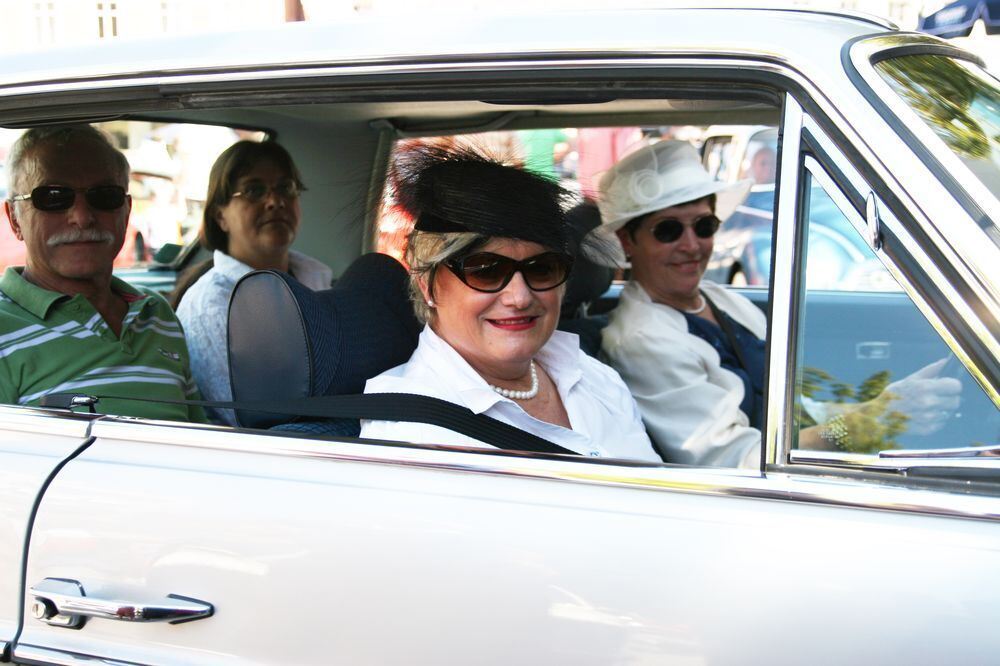 Oldtimertag auf dem Reutlinger Marktplatz August 2010