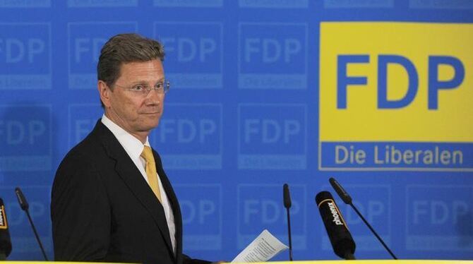 Der FDP-Vorsitzende Guido Westerwelle muss eine Entscheidung treffen.
