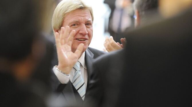 Der CDU-Politiker Volker Bouffier ist neuer Ministerpräsident von Hessen. FOTO: DPA