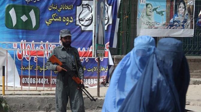 Afghanistan wählt zum zweiten Mal seit dem Sturz des Taliban-Regimes eines neuen Parlament.