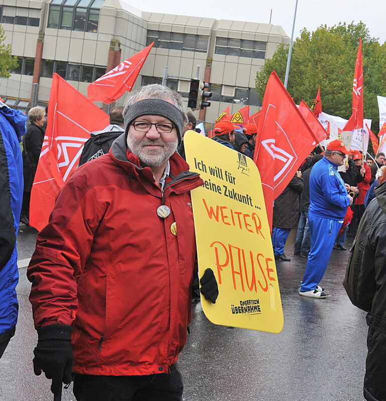 Protestaktion Bosch Reutlingen Oktober 2010