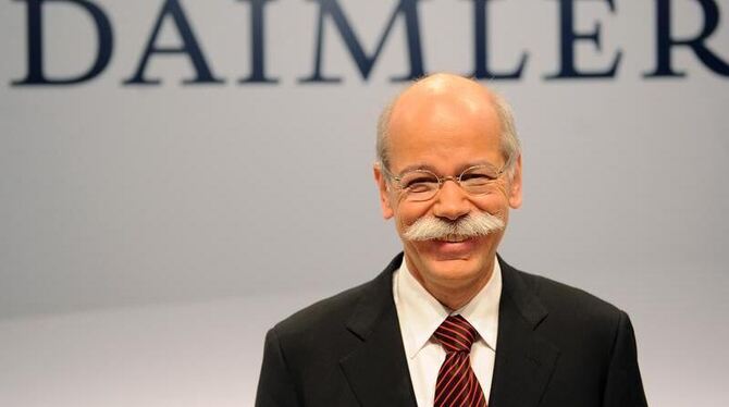 Daimler-Chef Dieter Zetsche strotzt vor Selbstbewusstsein.