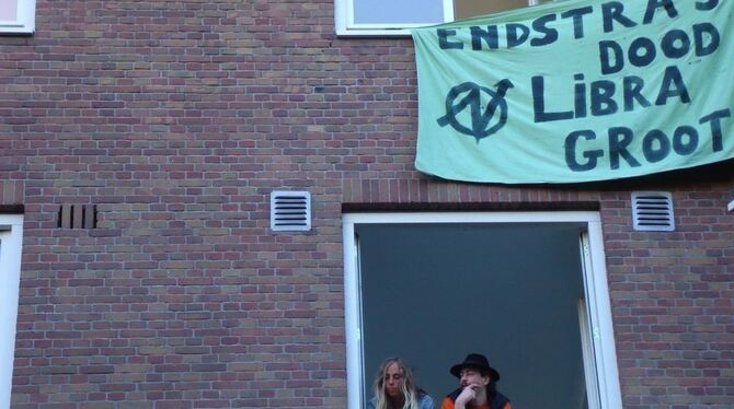 Mehrere tausend Menschen leben in besetzten Wohnungen in den Niederlanden, die meisten von ihnen in Amsterdam. 	FOTO: DÜRR