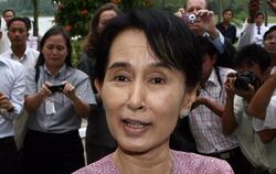 Dissidentin Aung San Suu Kyi erhielt 1991 den Friedensnobelpreis. (Archivfoto)