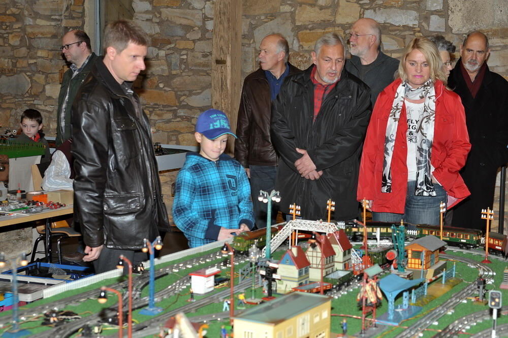 Kulturtreffen Liebhaber alter Spielzeugeisenbahnen Zehntscheuer Betzingen