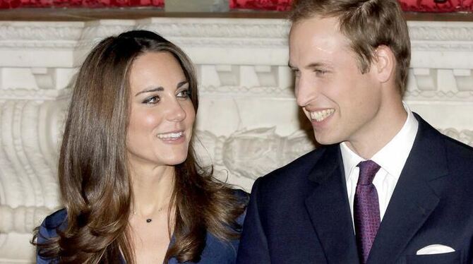 Prinz William & Kate Middleton heiraten Ende April 2010. 