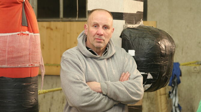 Das Gesicht der Reutlinger Box-Szene schlechthin: Max Herfert. FOTO: ANDREAS FINK Das Gesicht der Reutlinger Box-Szene schlechthin: Max Herfert. FOTO: ANDREAS FINK