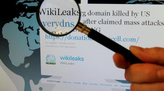 Alle 0,79 Sekunden twittert jemand über Wikileaks. Der Dienst mit dem steten Strom kurzer Mitteilungen steht im Zentrum der K