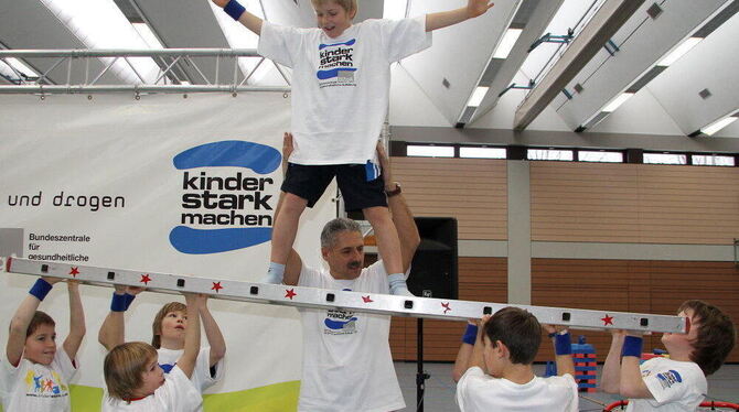 Harald Schmid besucht TSG Münsingen