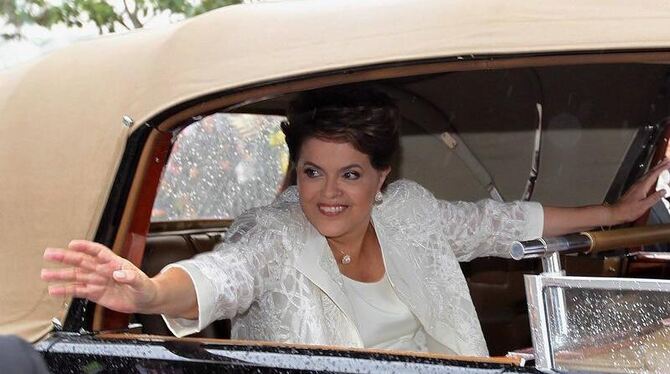 Dilma Rousseff ist die erste Präsidentin Brasiliens.