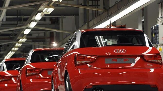 Audi A1-Produktion in Brüssel: Bereits in diesem Jahr soll der Kleinwagen in China eingeführt werden.