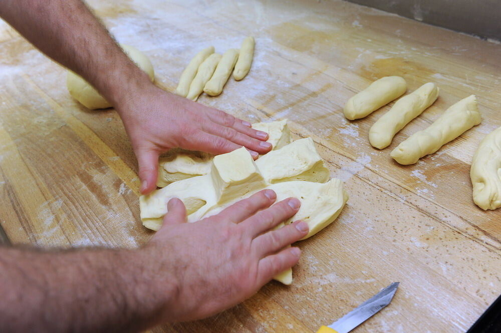 Mutscheln Herstellung Januar 2011