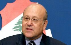 Der frühere Ministerpräsident des Libanon Nadschib Mikati ist zum neuen Regierungschef ernannt worden. (Archivbild)