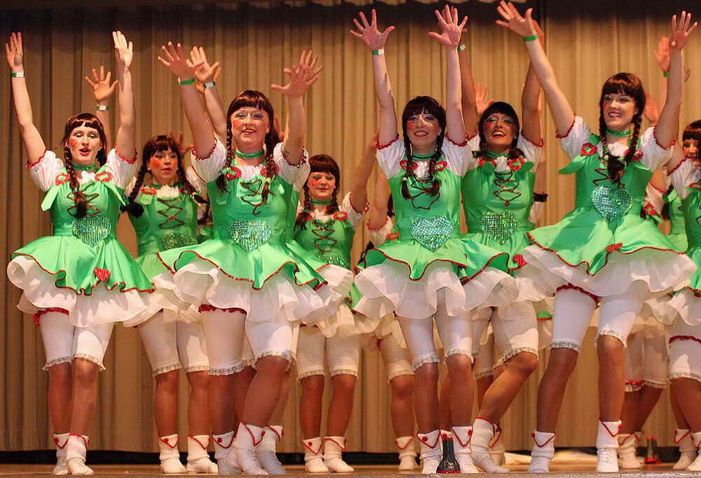 Garde- und Showtanz-Wettbewerb MV Unterhausen 5. Februar 2011