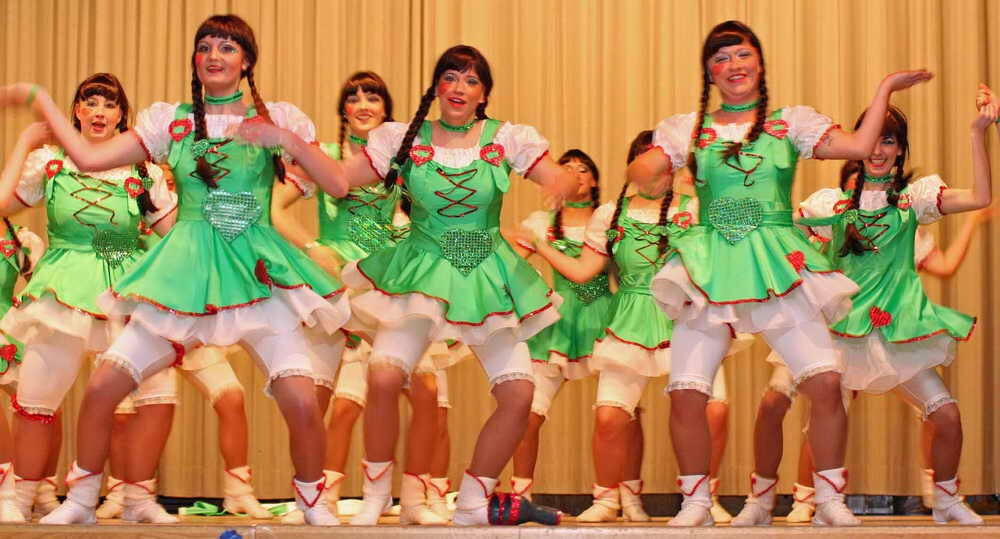 Garde- und Showtanz-Wettbewerb MV Unterhausen 5. Februar 2011