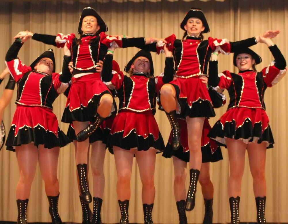 Garde- und Showtanz-Wettbewerb MV Unterhausen 5. Februar 2011