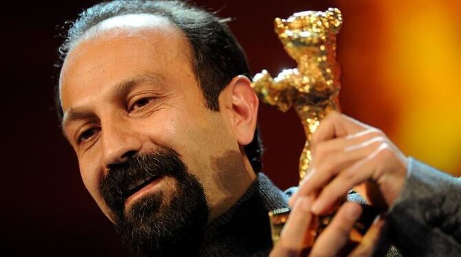 Der Iranische Regisseur Asghar Farhadi hat für seinen Film »Nader und Simin, Eine Trennung« den Goldenen Bären bekommen.