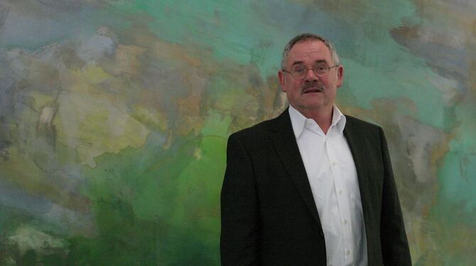 REUTLINGEN. Sie sind teilweise riesig, die Leinwände, die Erwin Gross derzeit im Reutlinger Kunstverein ausstellt.