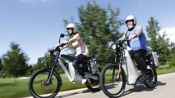 Zwei E-Bikes. FOTO: ENBW