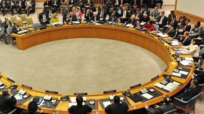 Der UN-Sicherheitsrat.