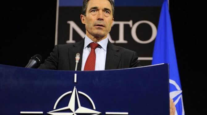 NATO-Generalsekretär Anders Fogh Rasmussen (Archivbild)