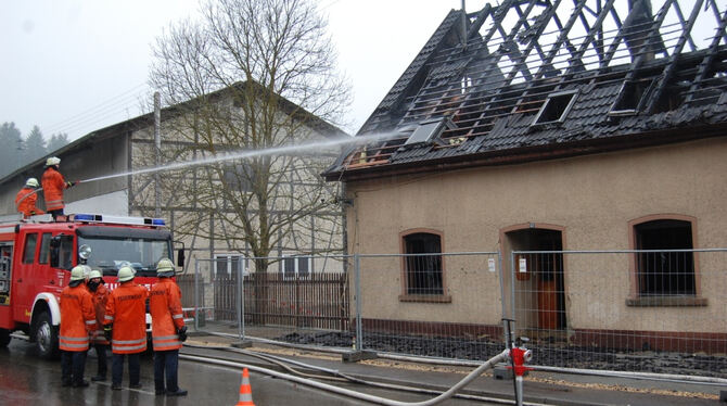 Großbrand in Mägerkingen 27. März 2011