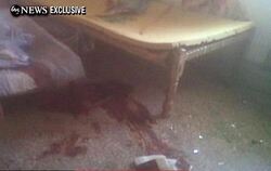 Videoaufnahmen des US-Fernsehsender ABC aus dem Haus des getöteten Osama bin Laden im pakistanischen Abbottabad. "Foto: ABC N