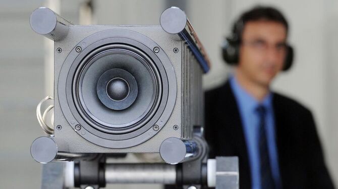 Geeignet zur Kommunikation und mehr: Akustik-Generator des Fraunhofer Instituts.